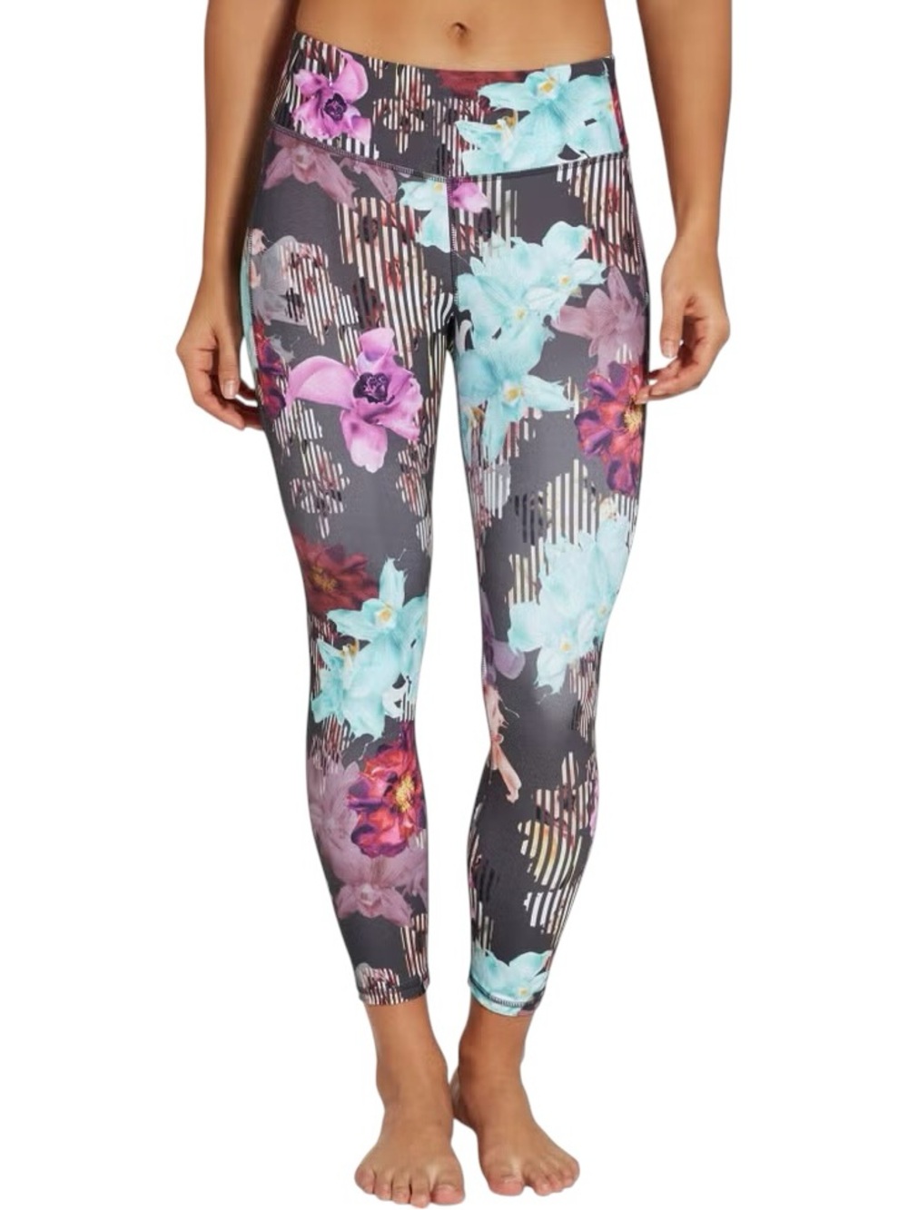 CALIA BY CARRIE UNDERWOOD Energize Floral Leggings Size Small